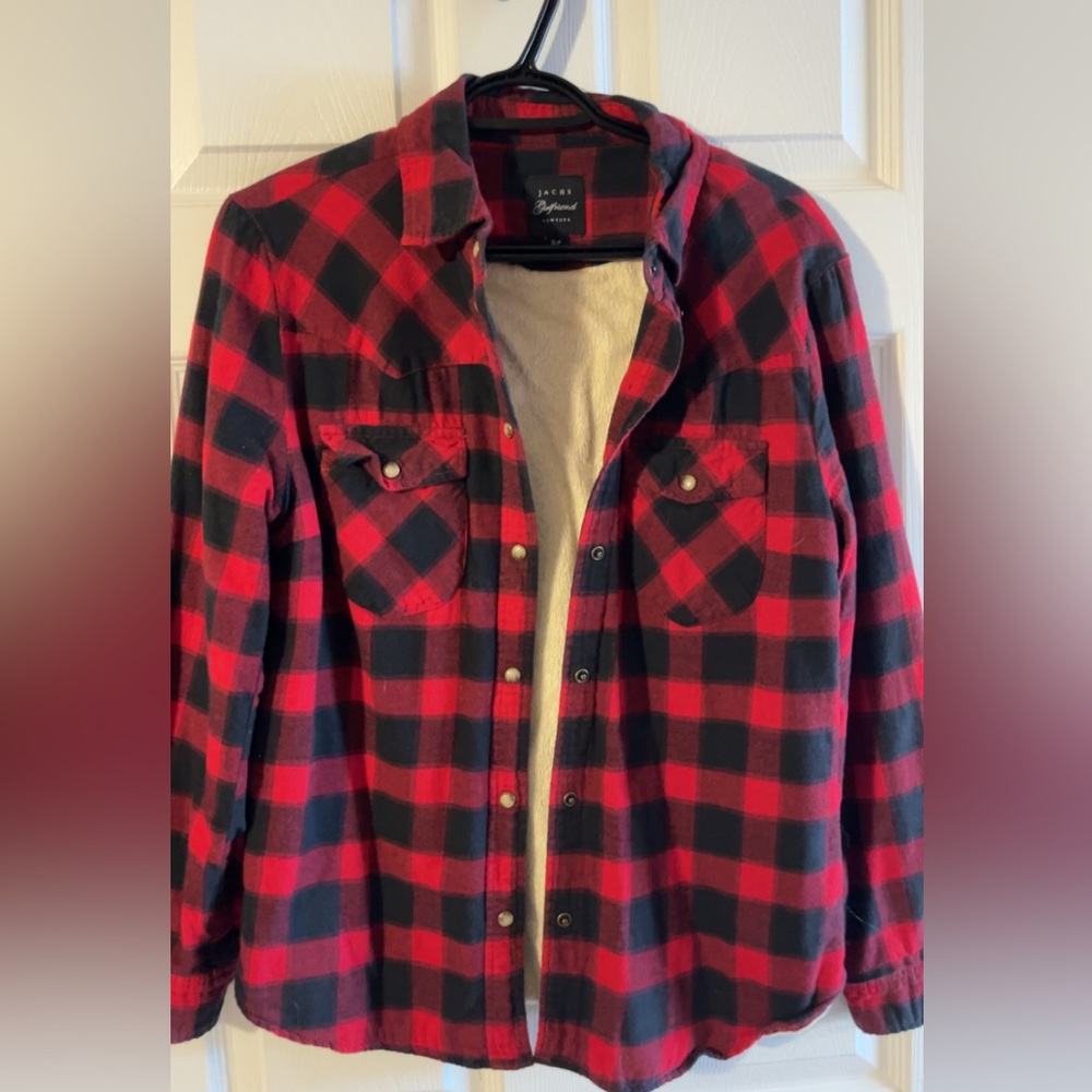 Plaid button up